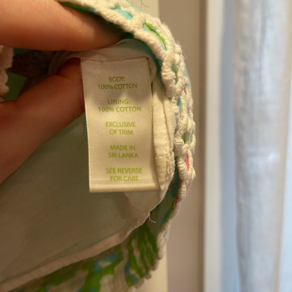 Lilly Pulitzer bright pink cotton skirt, size 6 - Picture 5 of 6